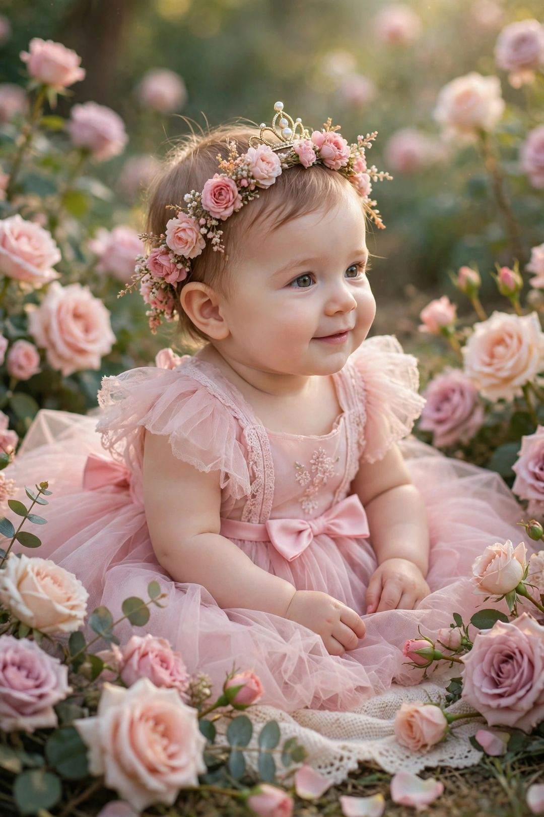 Little Princess Pink Gown — prompt result