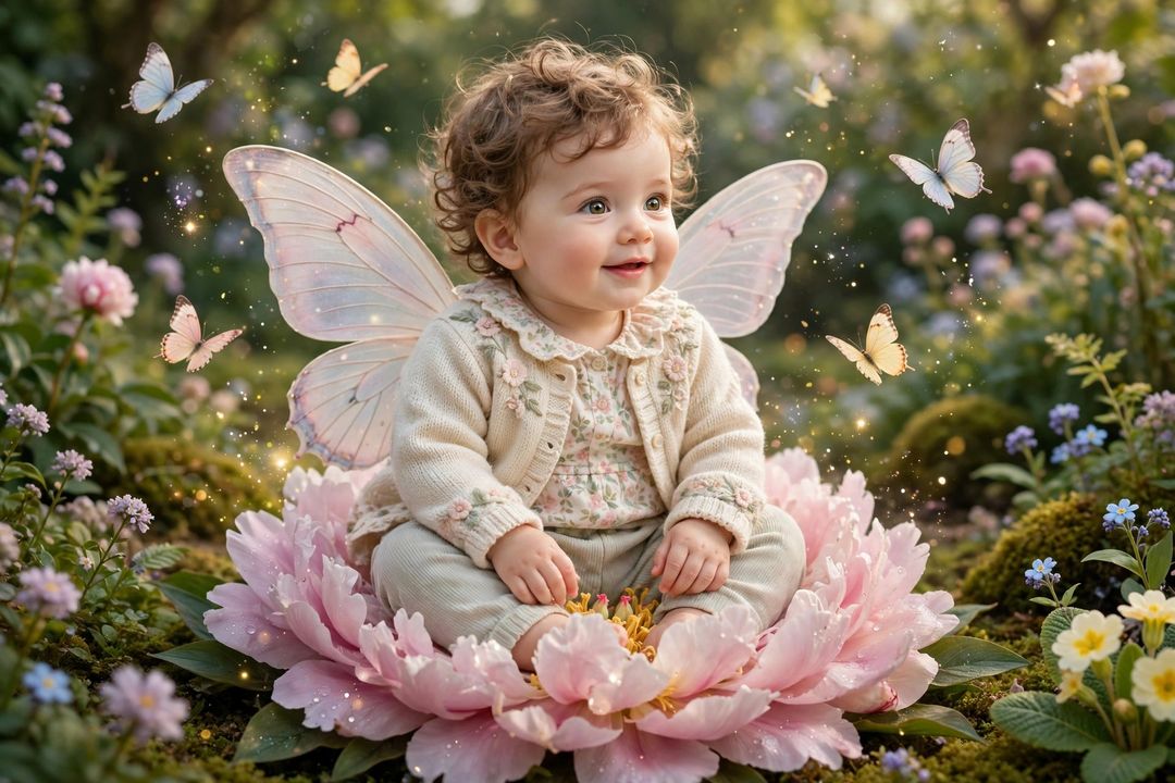 Fairy with Butterfly Wings — prompt result