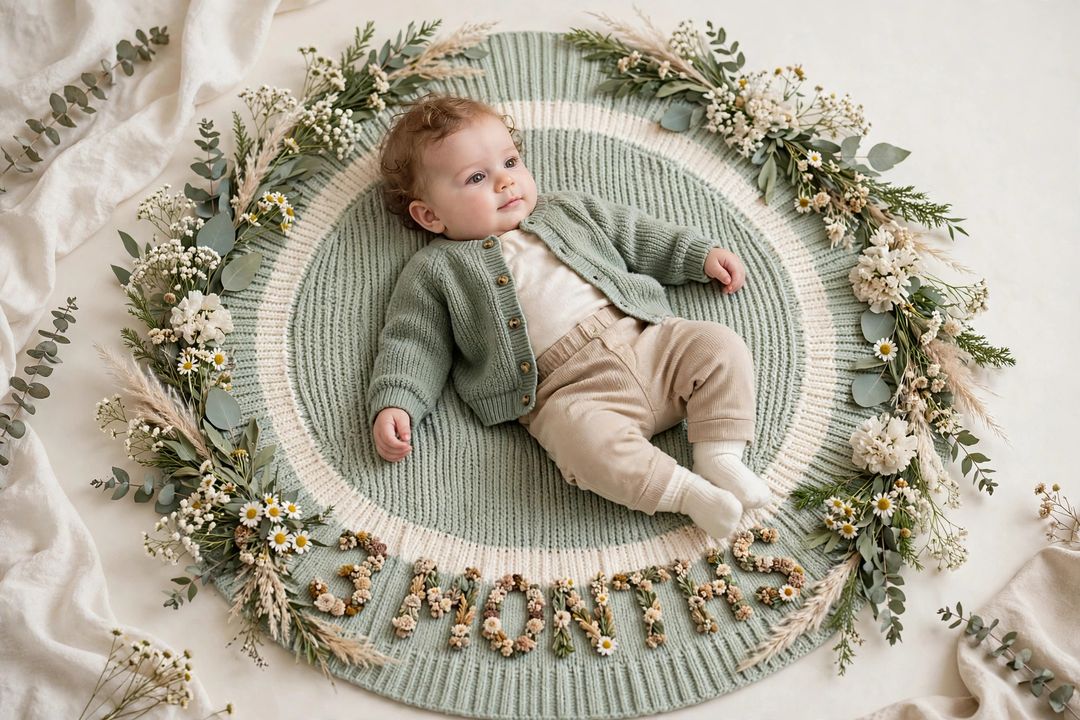Monthly Milestone Number Blanket — prompt result