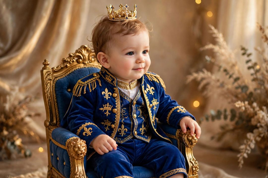 Little Prince Royal Look — prompt result
