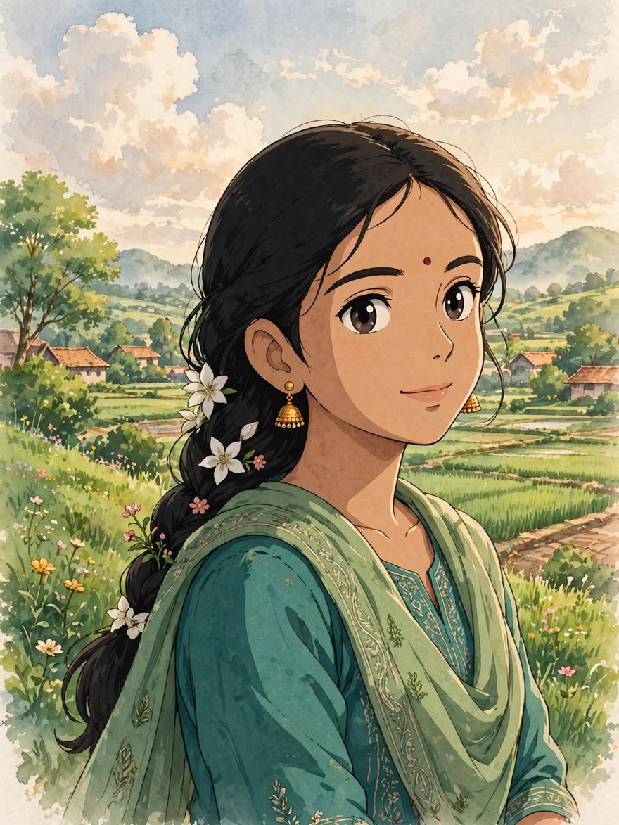 Ghibli anime style photo editing prompt ChatGPT