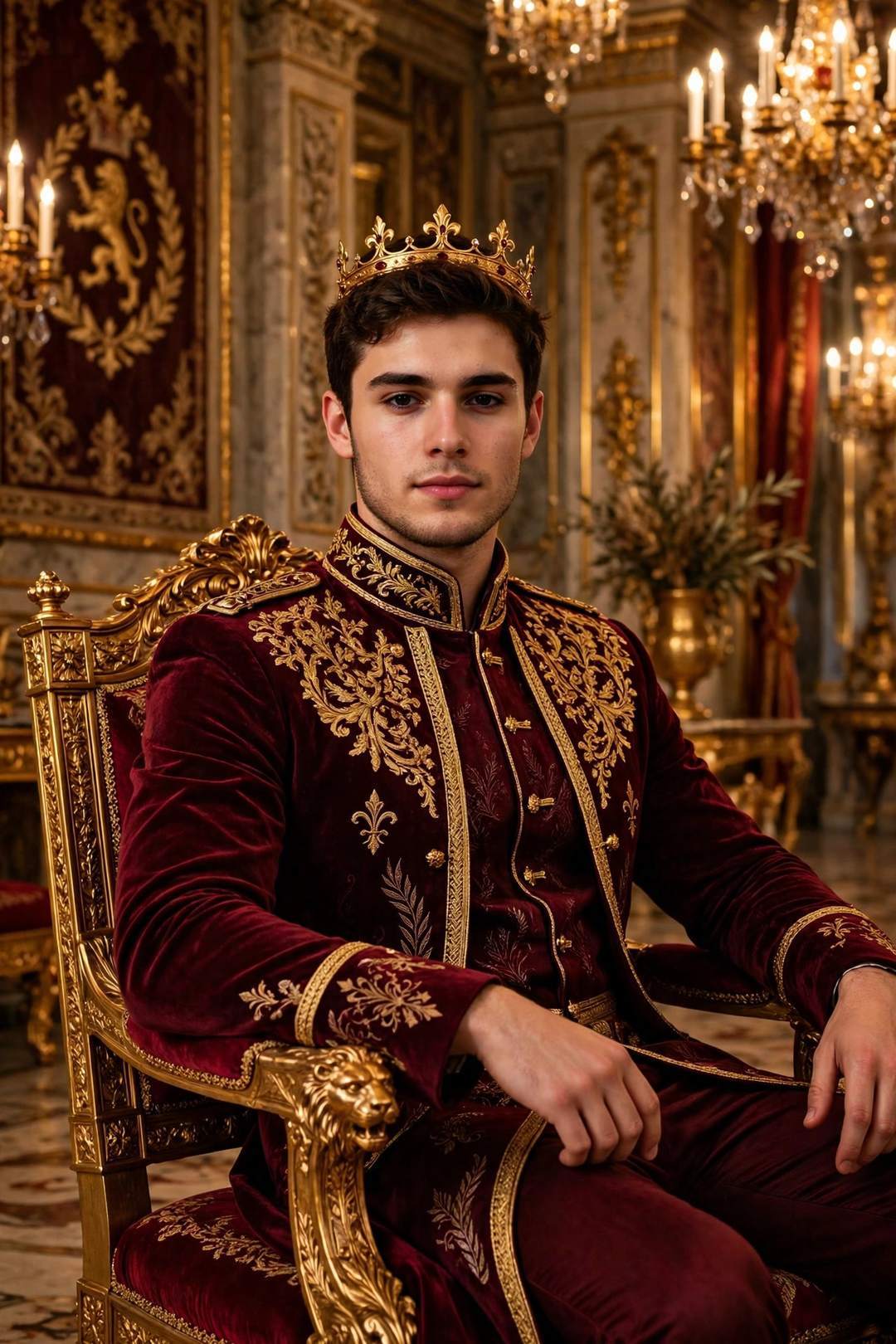 Golden Crown Royal DP — AI DP prompt result