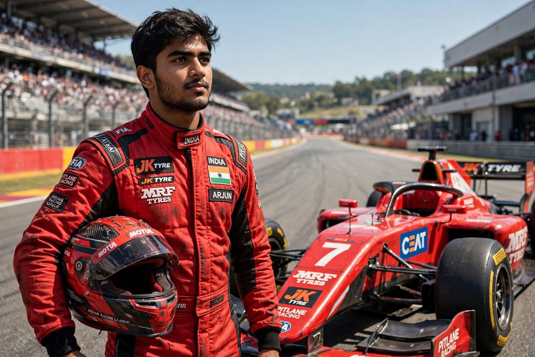 Boy F1 racer look Gemini photo edit