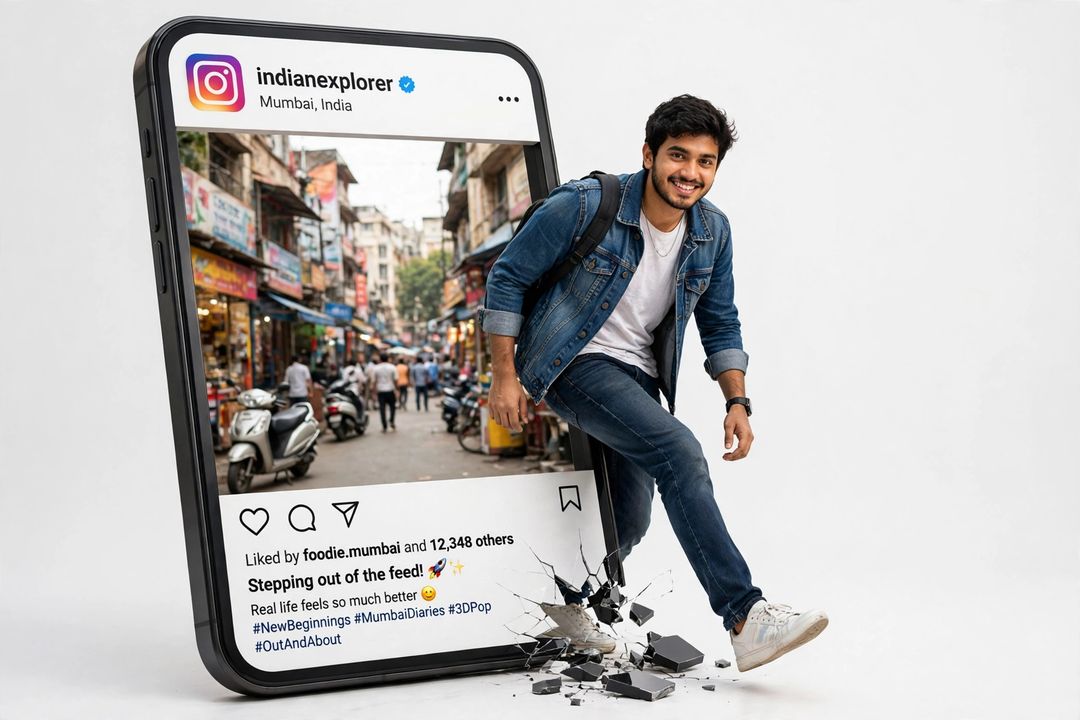 Instagram frame look Gemini photo edit