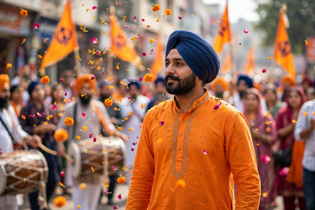 Nagar Kirtan Procession — prompt result
