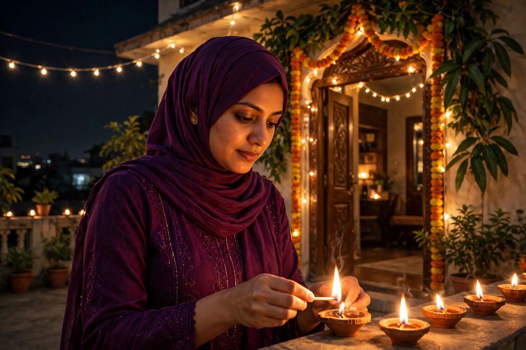 Gurpurab Night Diyas — prompt result