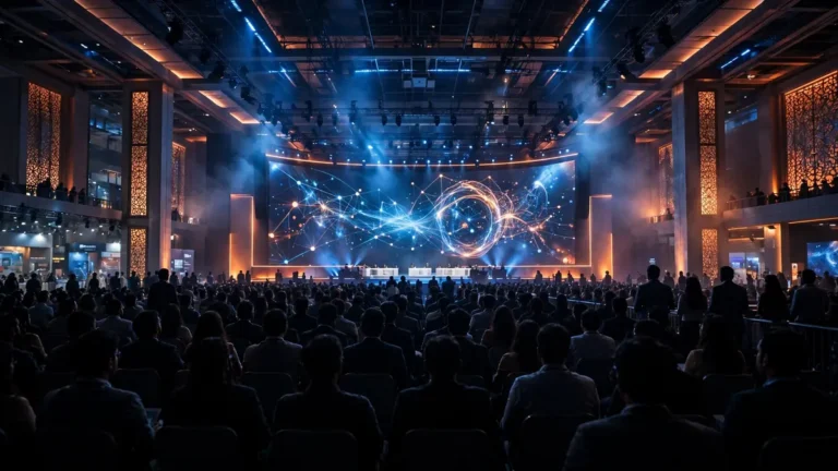 India AI Impact Summit 2026 Bharat Mandapam New Delhi audience and stage