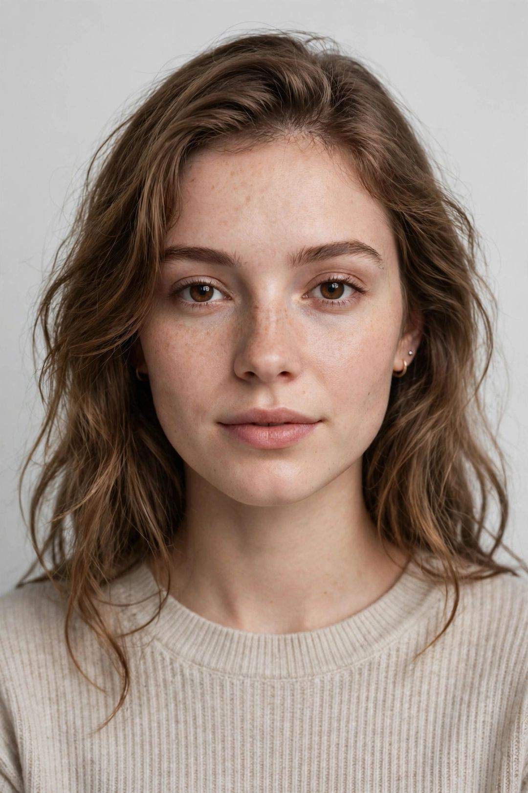 4K ultra HD portrait — Meta AI photo editing prompt result
