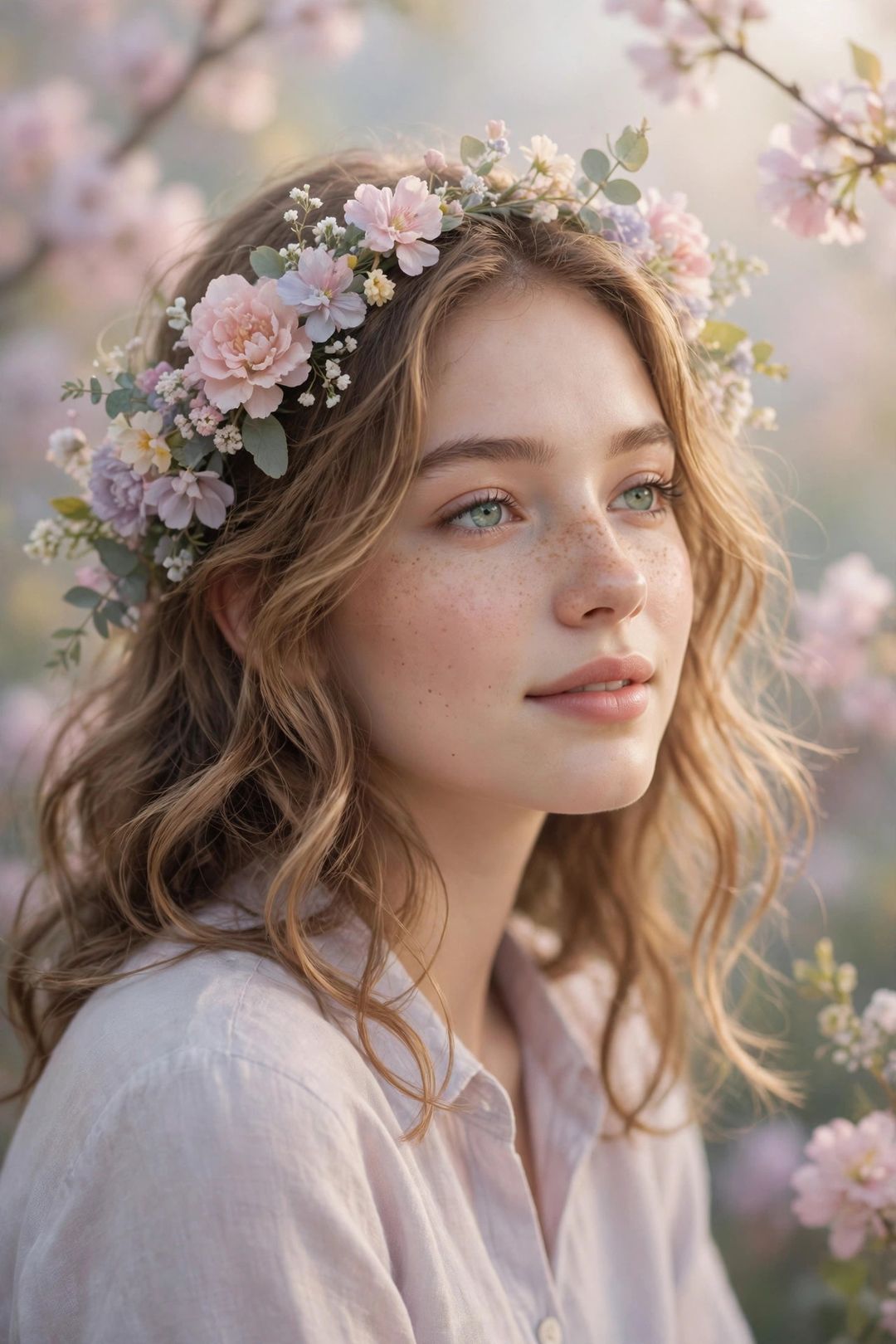 Soft aesthetic profile look — Meta AI photo editing prompt result