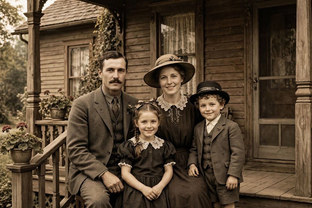 Sepia Photo Restore — prompt result