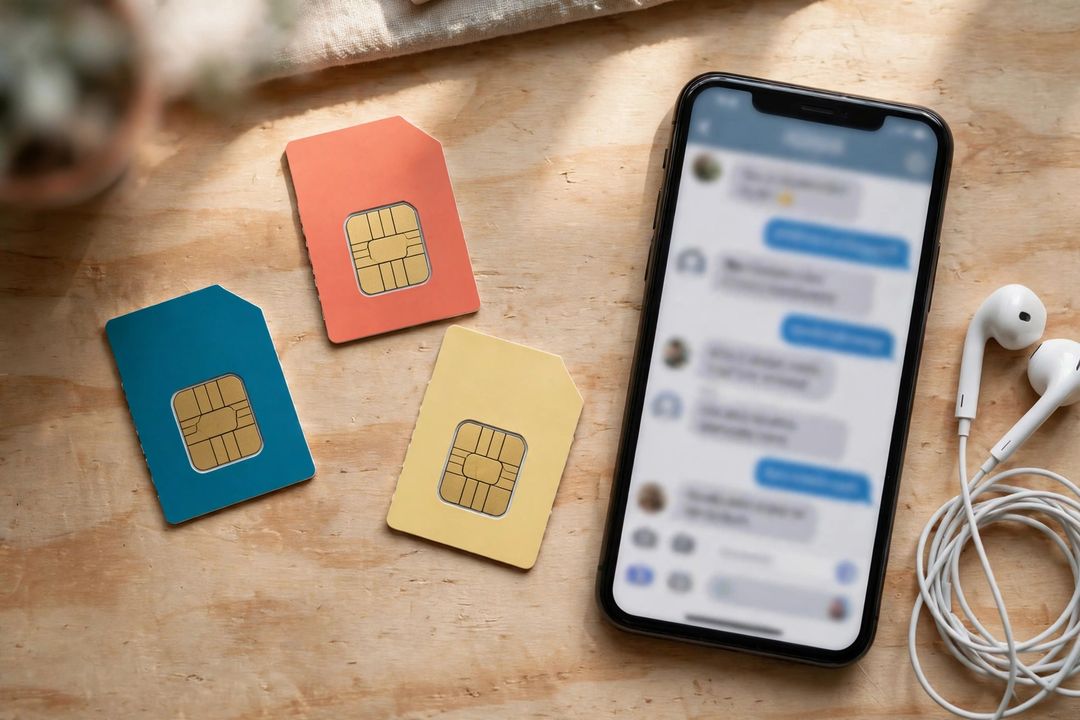 SIM cards next to a smartphone - SIM binding rule India