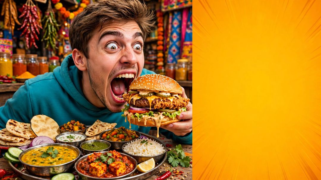 Food challenge thumbnail — AI prompt example