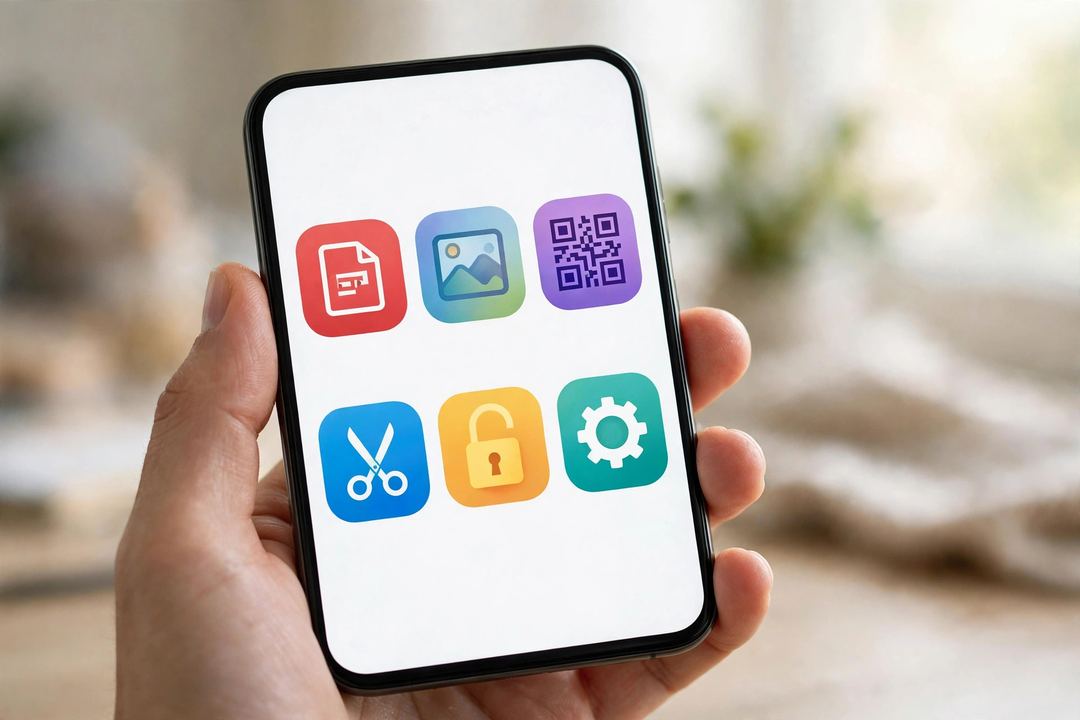 Using free online tools on a phone