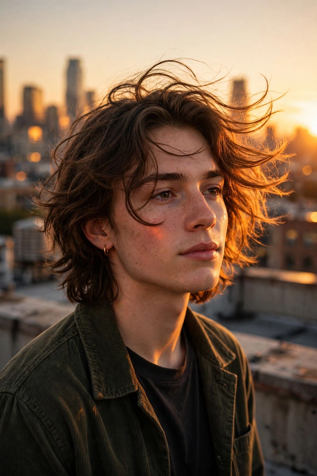 Golden Hour Rooftop — prompt result
