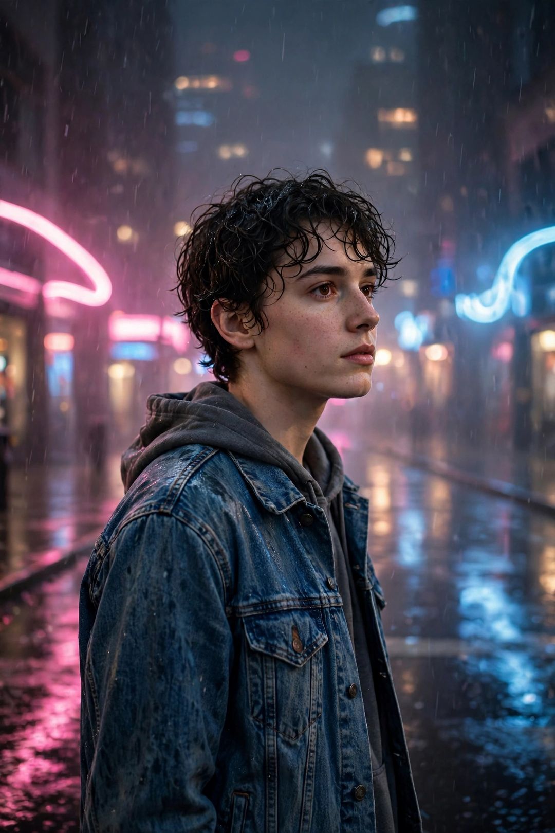 Night City Neon Walk — prompt result