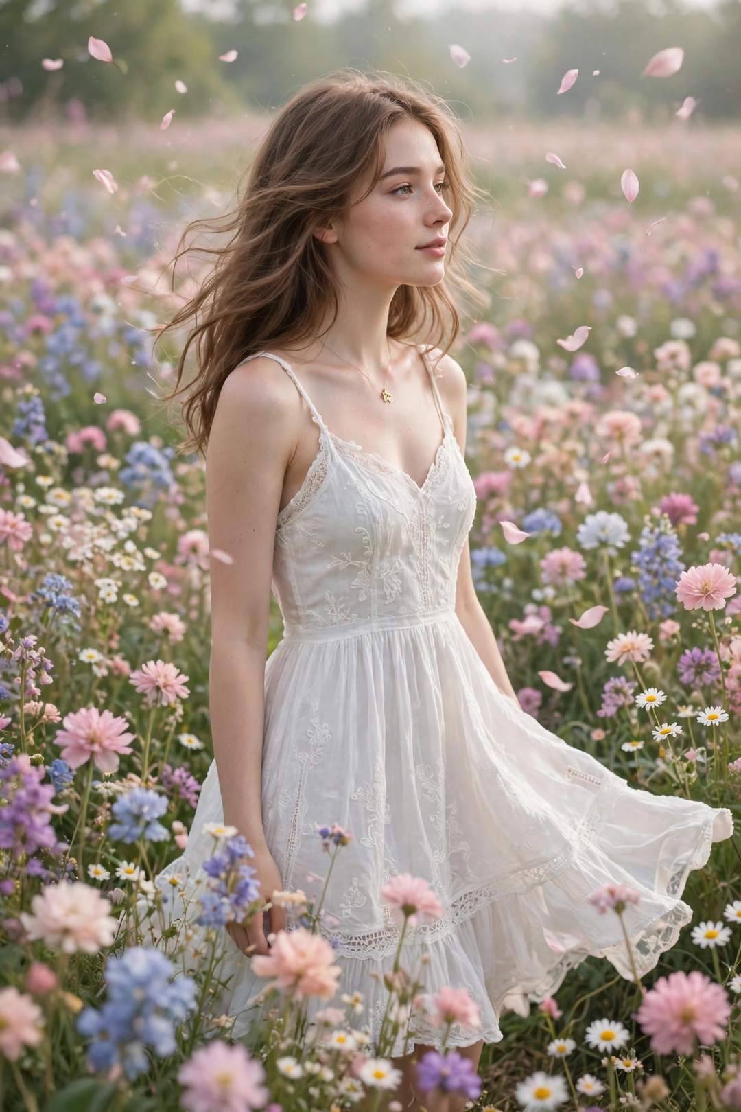 Flower Field Dream — prompt result