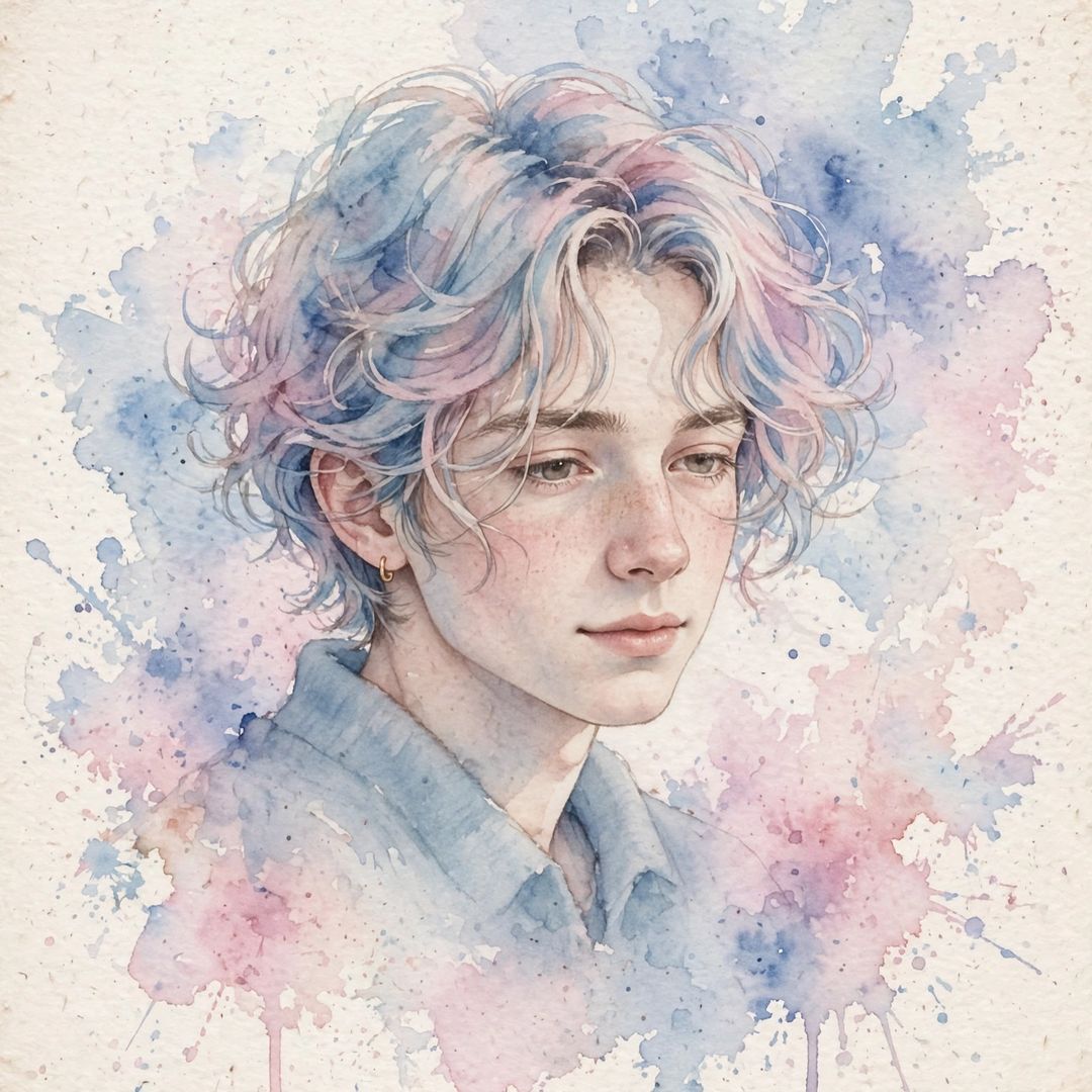 Watercolour Dream Portrait — prompt result