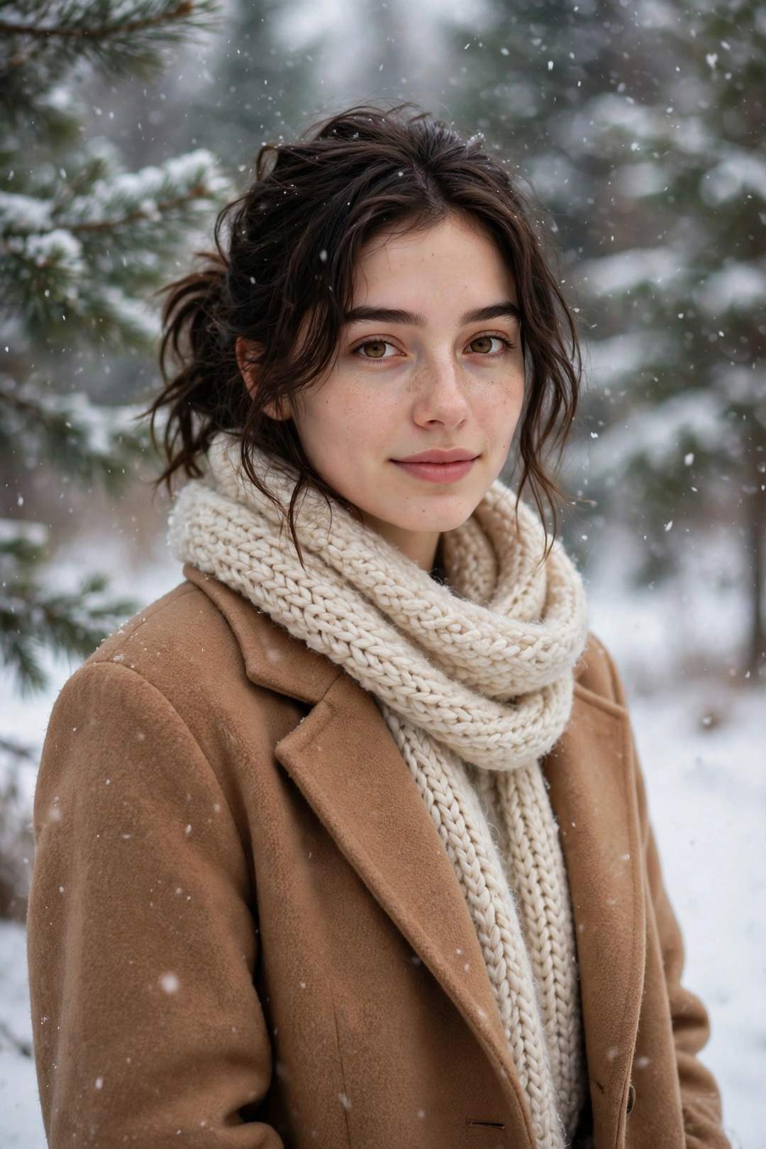 Winter Wool Coat — prompt result