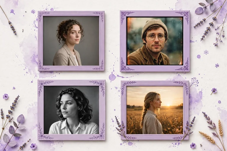 Trending Gemini AI photo styles October 2026 — collage of AI photo styles (illustration)